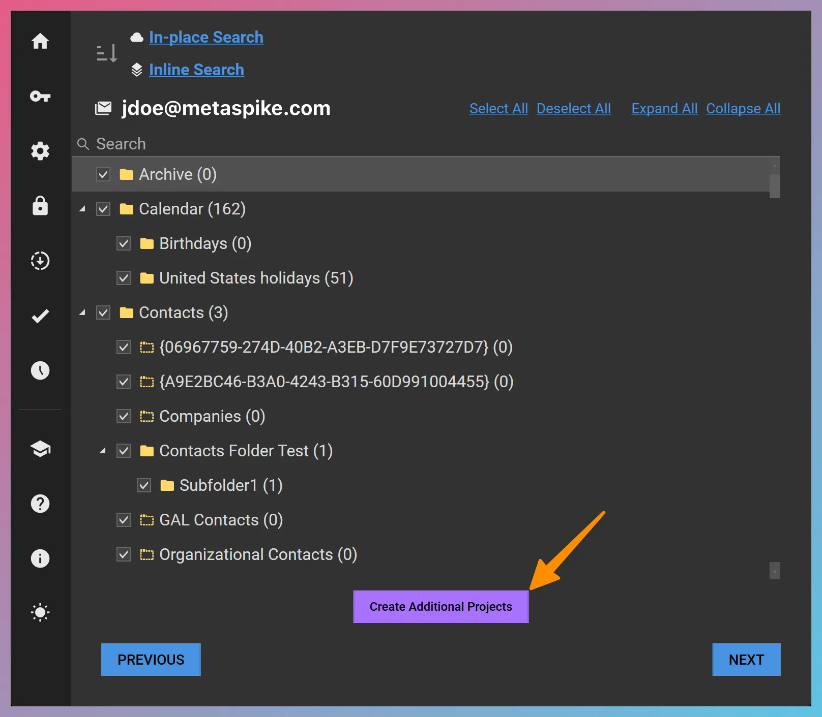 Create Additional Projects