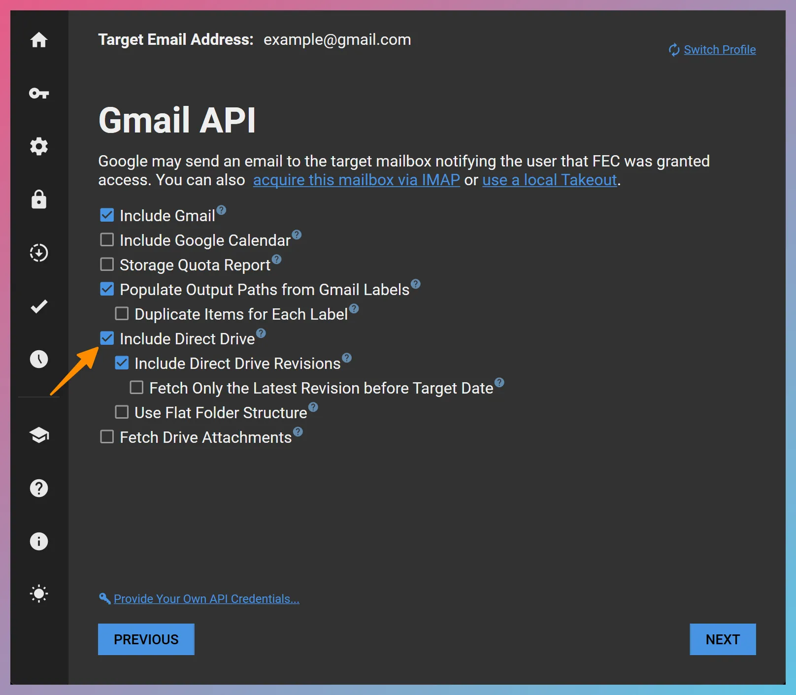 Enabling Direct Drive Acquisition Enabling Direct Drive Acquisition
