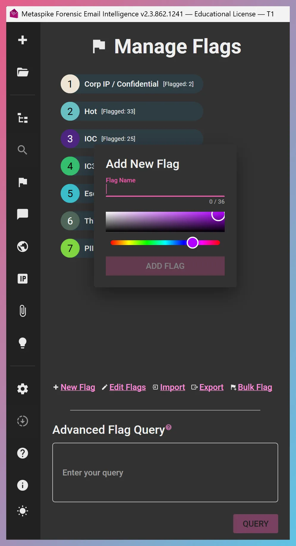 Manage Flags
