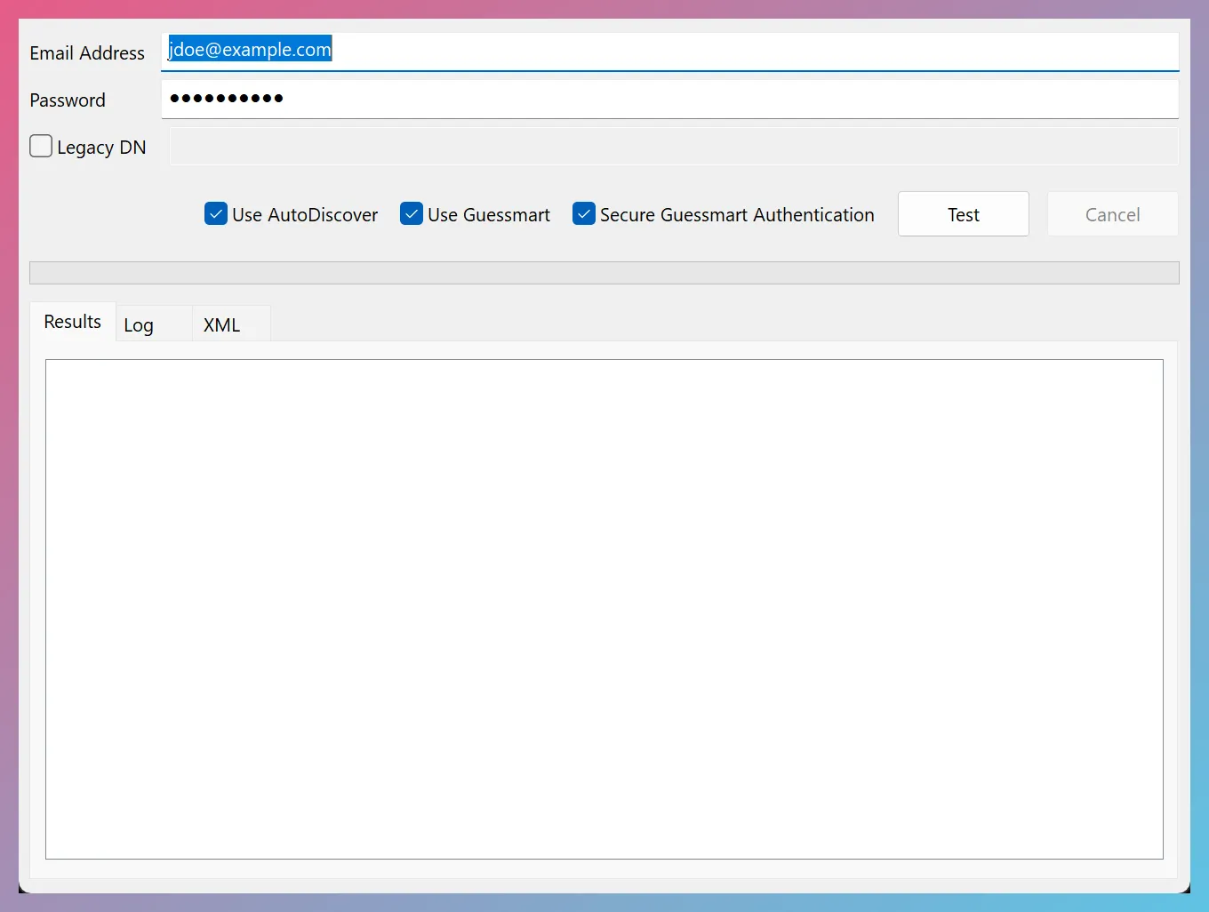 Autodiscovery in Outlook